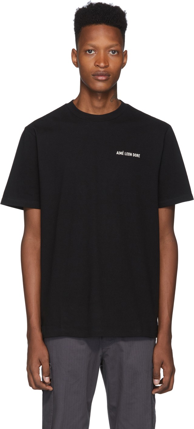 Aimé Leon Dore Black Logo T-Shirt