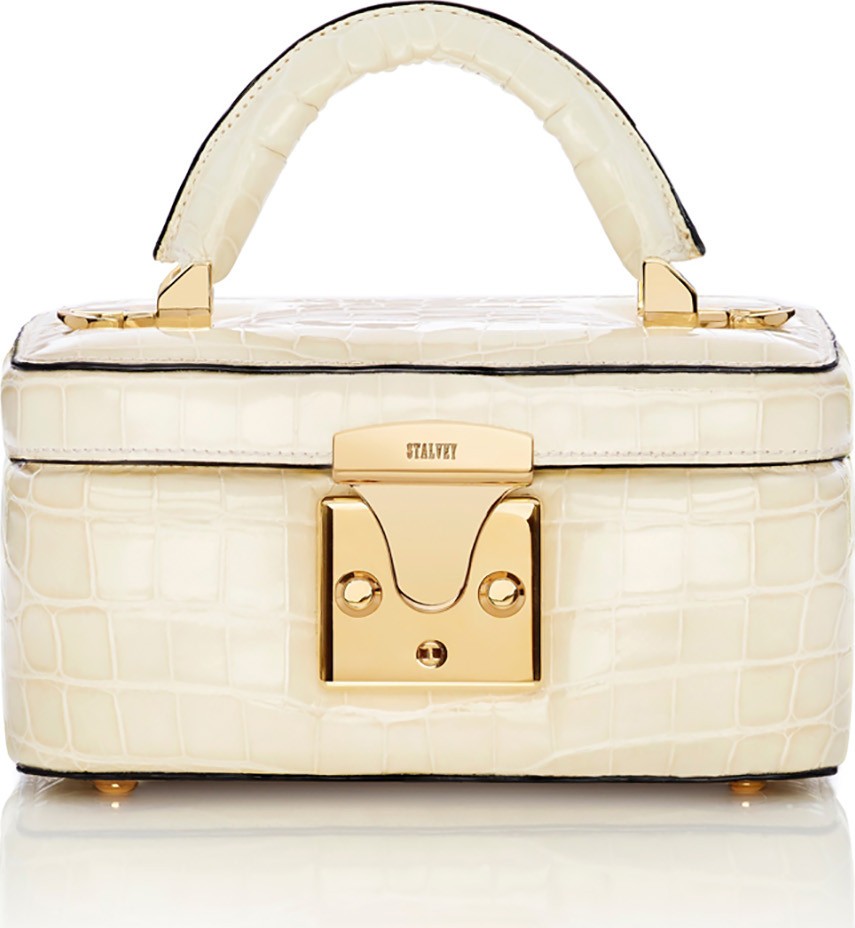 Stalvey Beauty Case 1.7 Mini Ivory Alligator