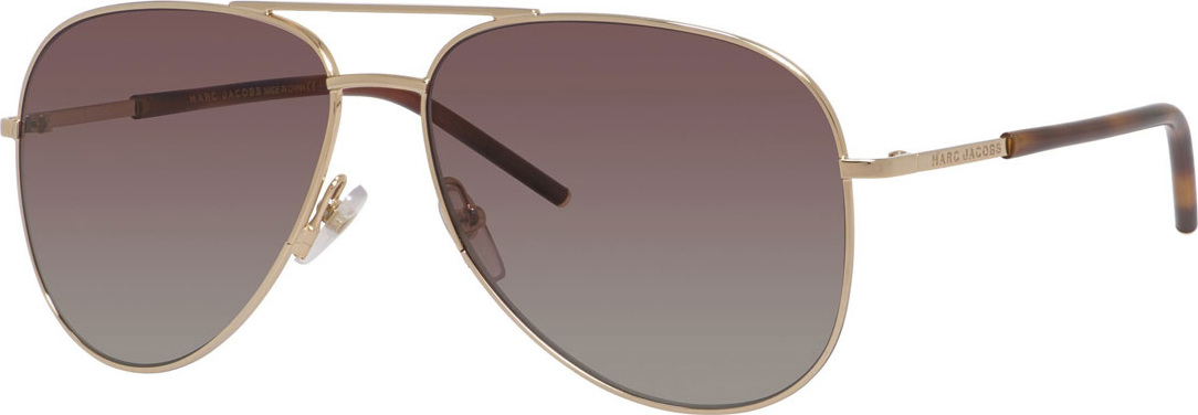 MARC JACOBS Metal Aviator Sunglasses