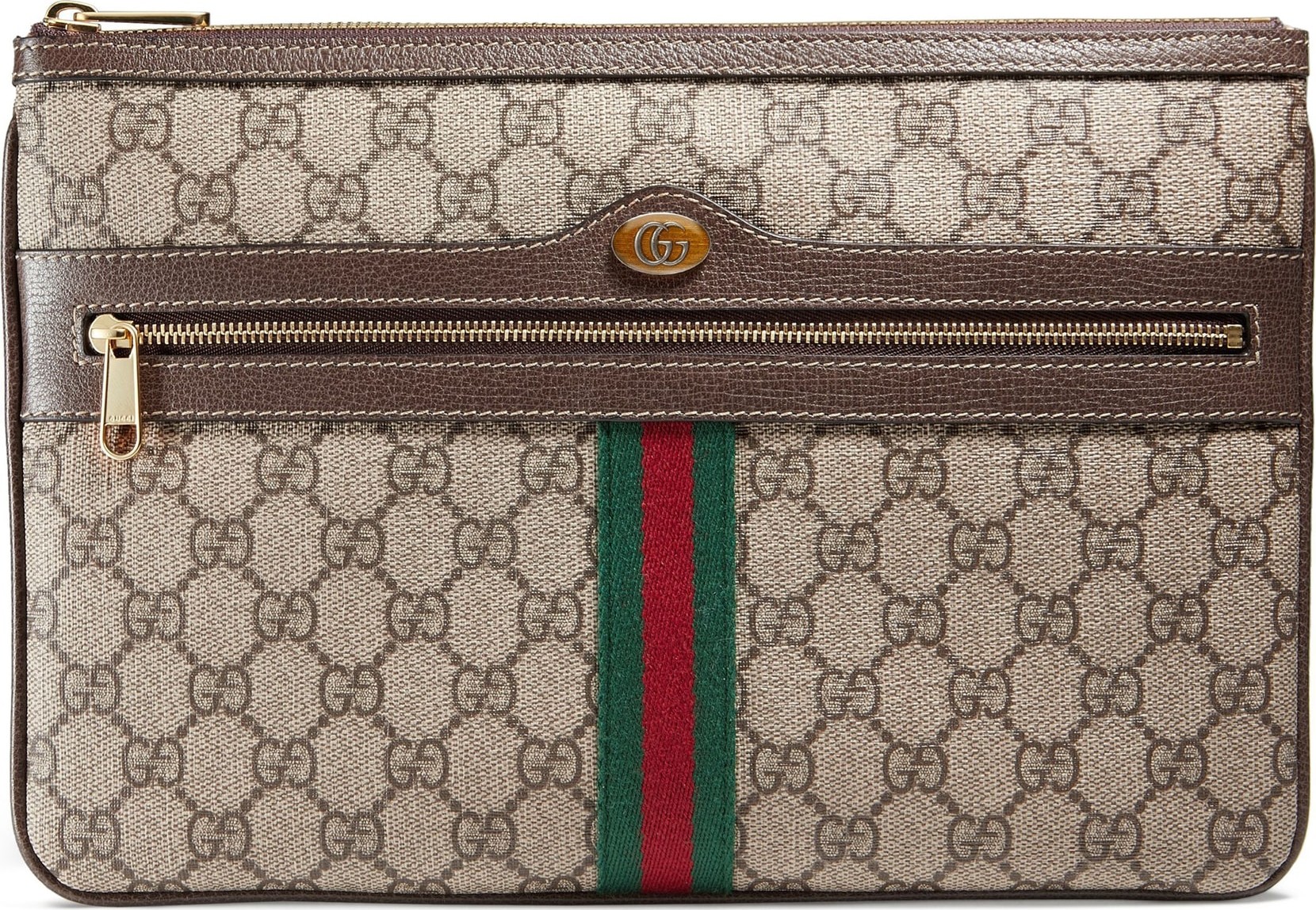 Gucci Ophidia GG Supreme Canvas Zip Pouch