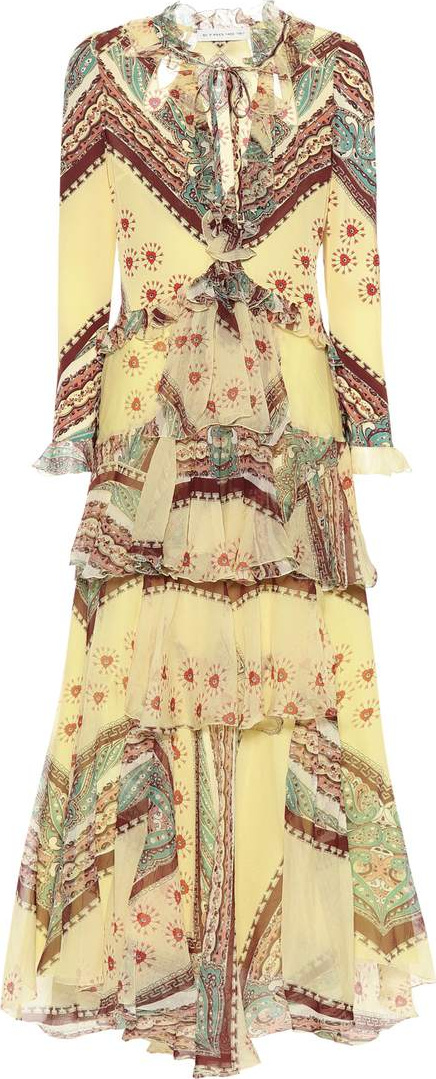 Etro Printed silk dress