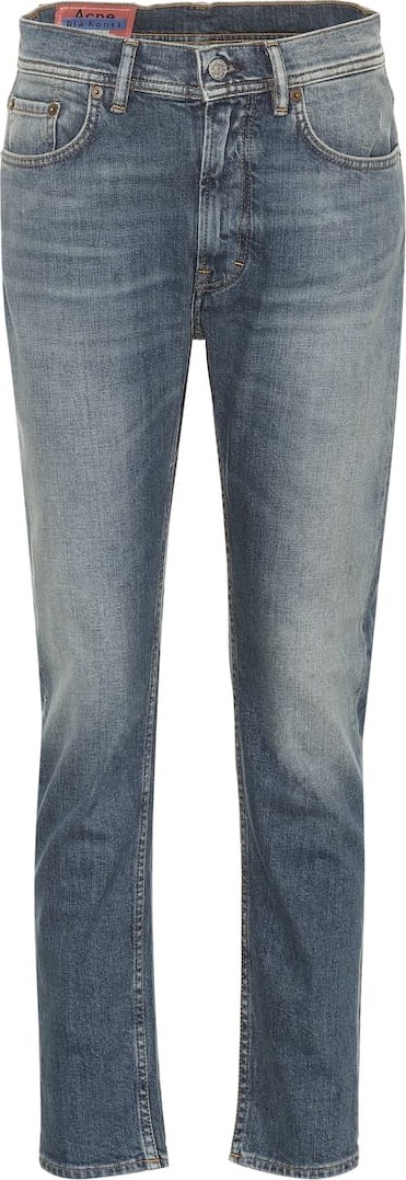 Acne Studios Blå Konst Melk high-rise slim jeans