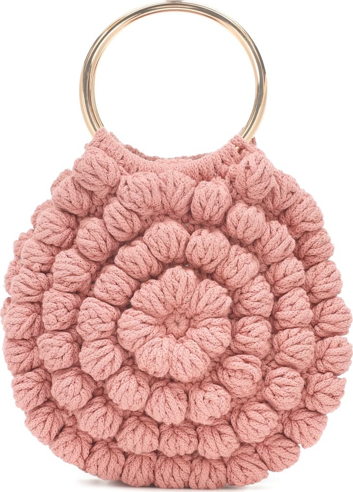 Ulla Johnson Lia crochet cotton tote