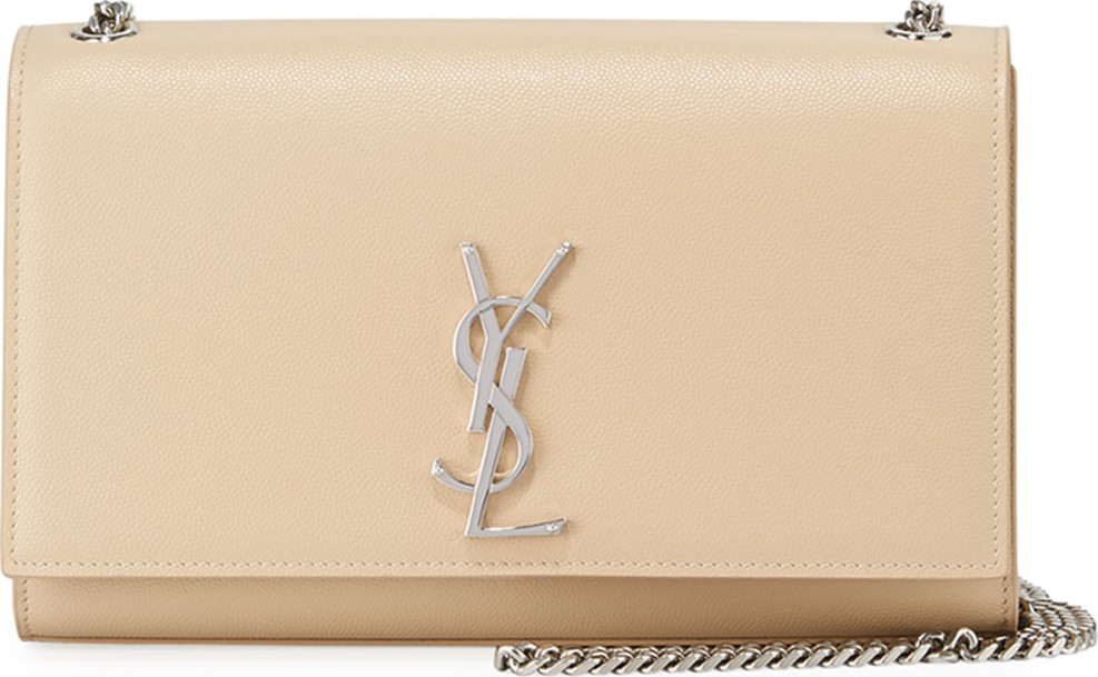 Saint Laurent Kate Monogram YSL Medium Wallet on Chain