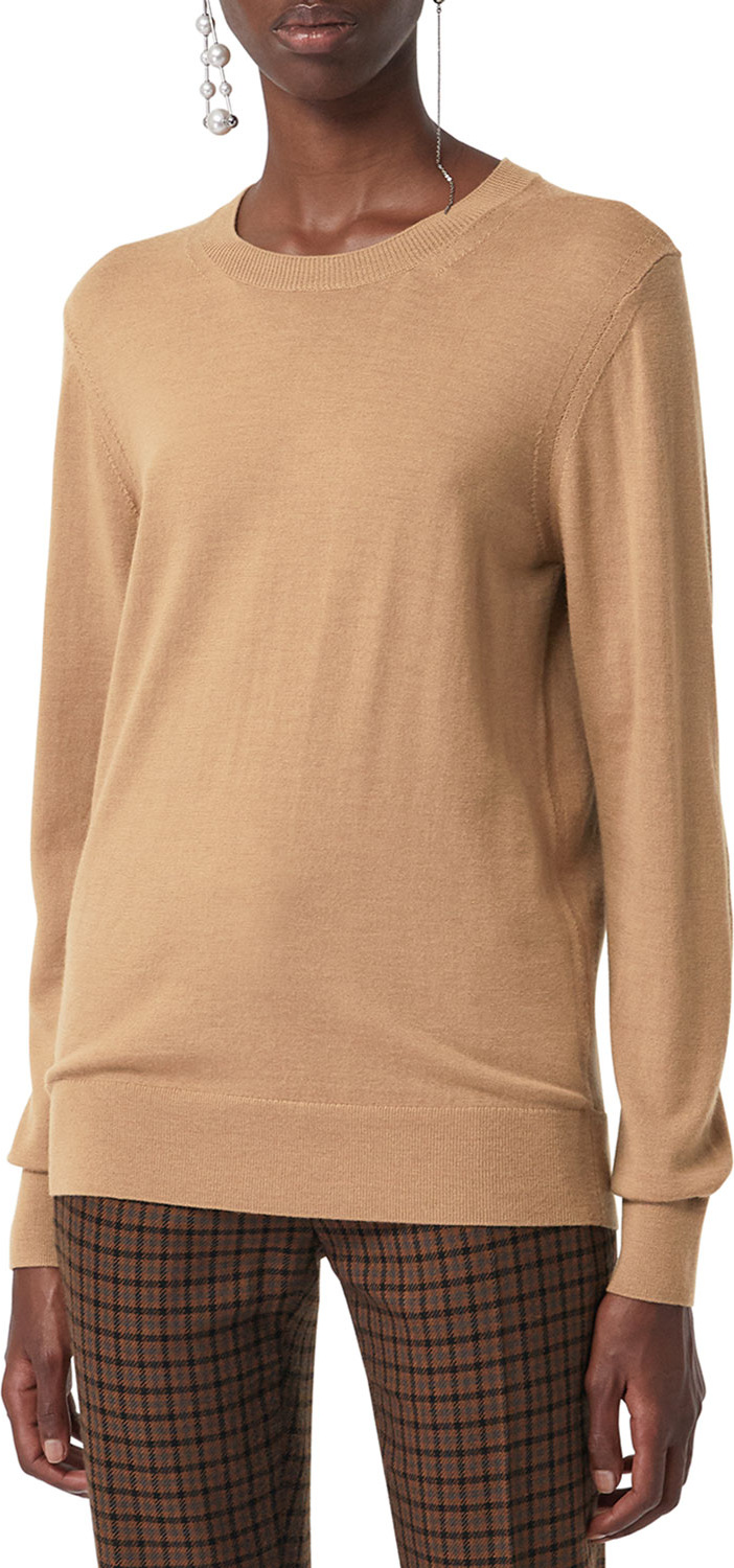 Burberry London England Bempton Wool Crewneck Sweater