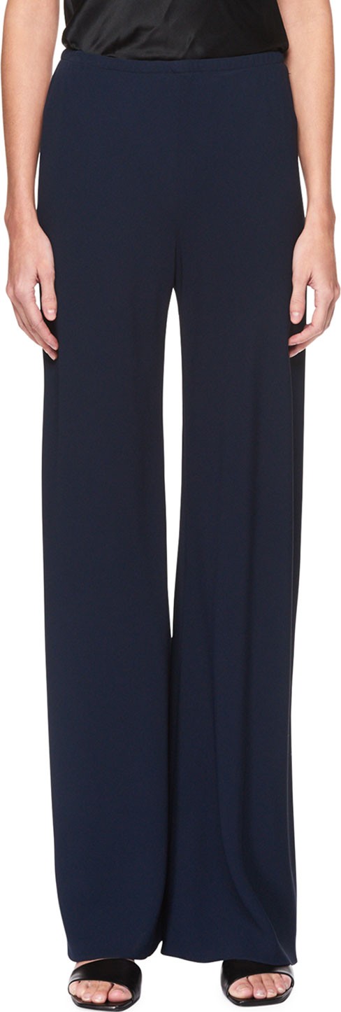 THE ROW Gala Straight-Leg Cady Pants