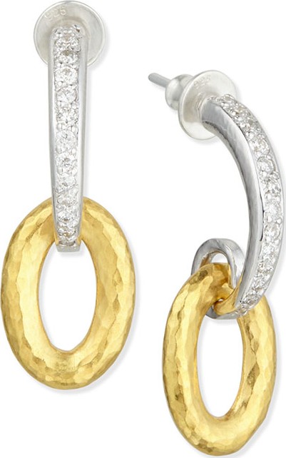 GURHAN Galahad Double-Drop Earrings