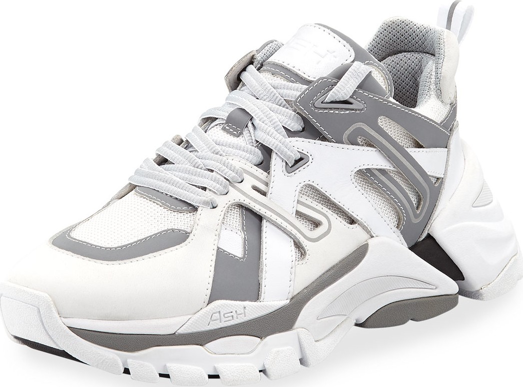 ASH Flash Mixed-Media Running Sneakers
