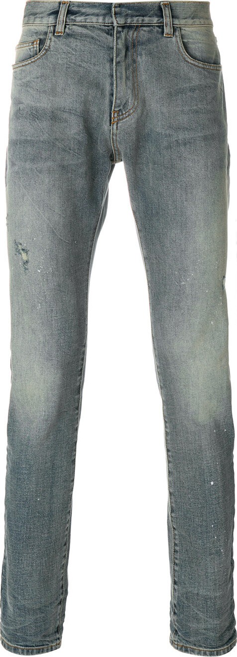 Faith Connexion distressed slim-fit jeans