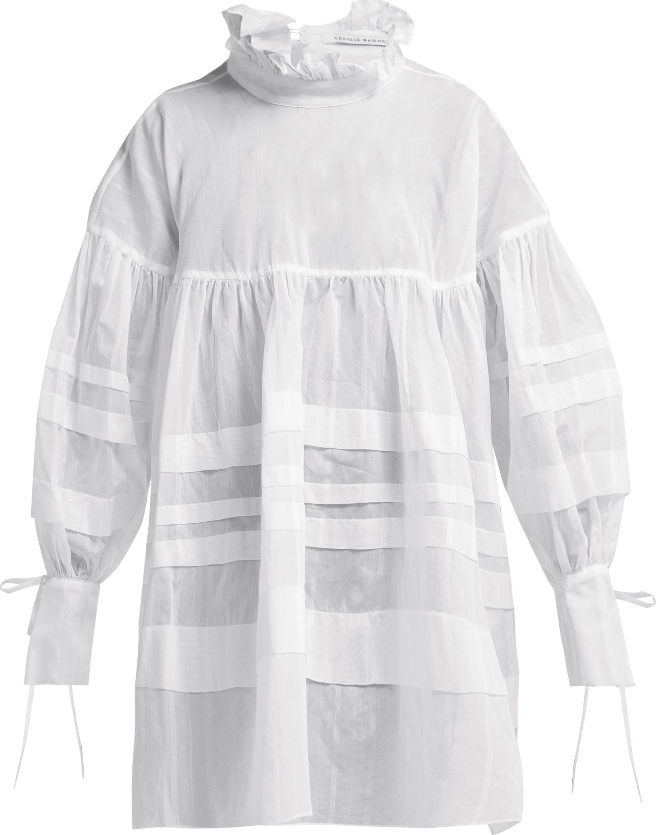 Cecilie Bahnsen Alberte taffeta dress