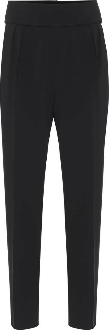 Max Mara Anagni high-rise cady pants