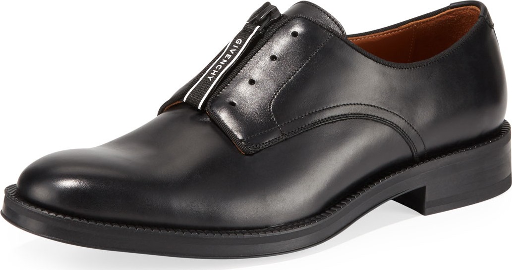 Givenchy Men's Rider Zip-Front Derby Shoe