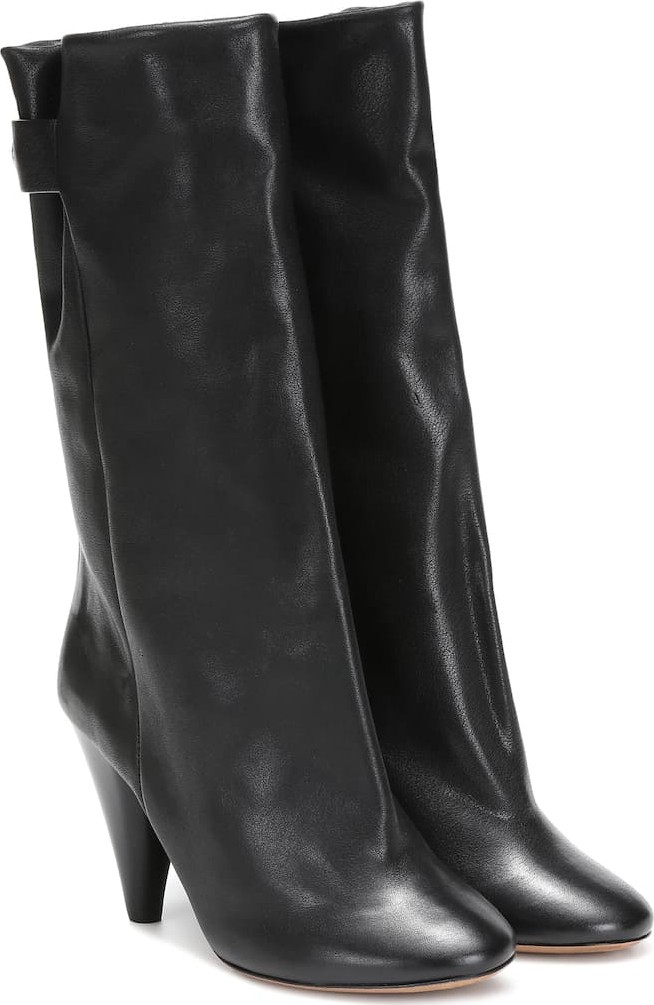Isabel Marant Lakfee leather ankle boots