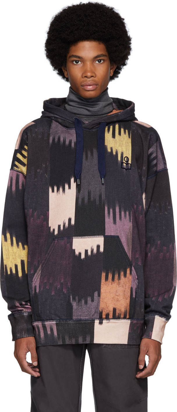 Isabel Marant Purple Viley Hoodie
