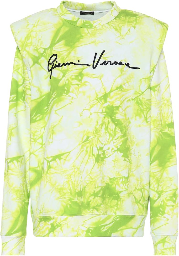 Versace Tie-Dye Print Sweatshirt