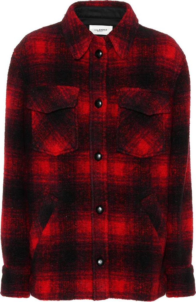 Isabel Marant Etoile Gast plaid jacket