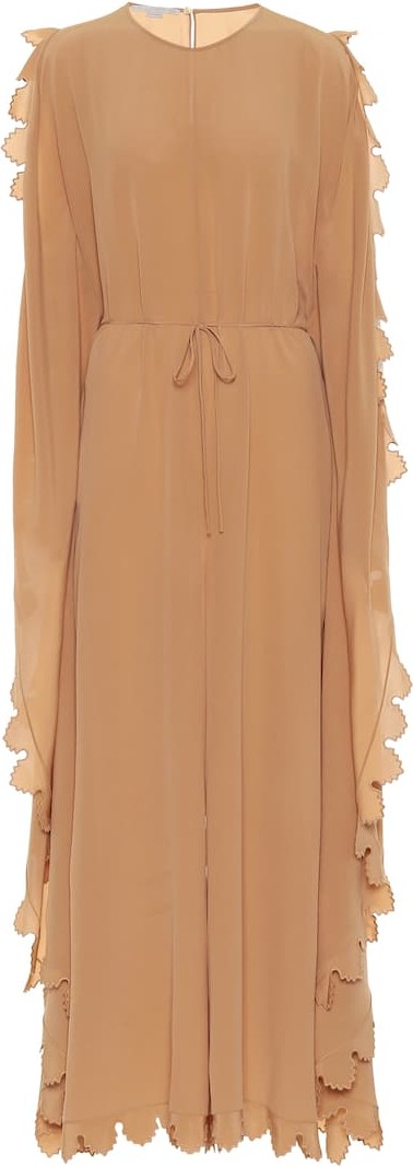 Stella McCartney Bobbi silk crêpe de chine jumpsuit
