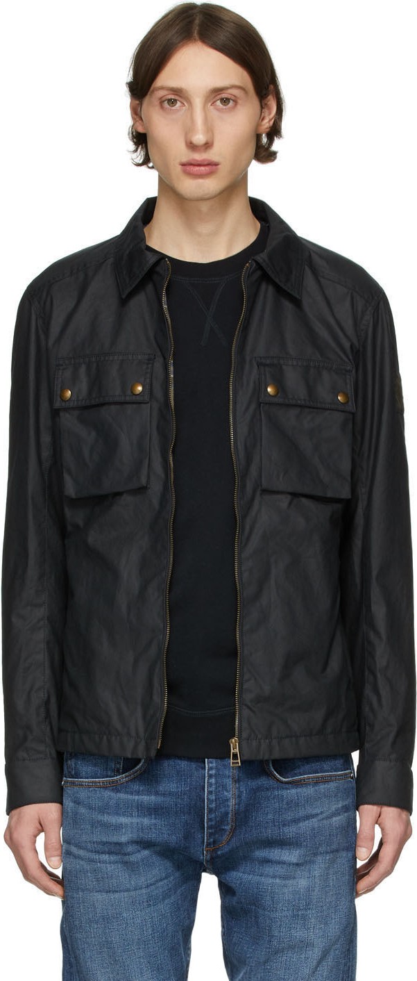 Belstaff Navy Dunstall Jacket