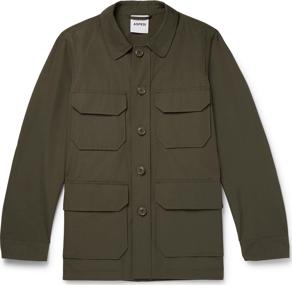 Aspesi Cotton-Blend Field Jacket