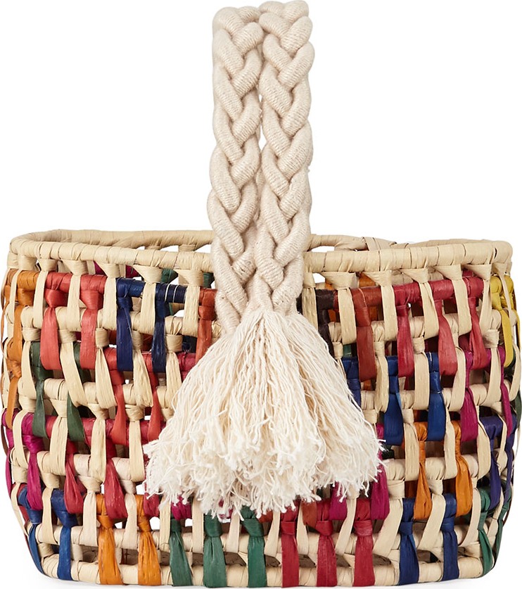 NANNACAY Kali Straw Tote Bag