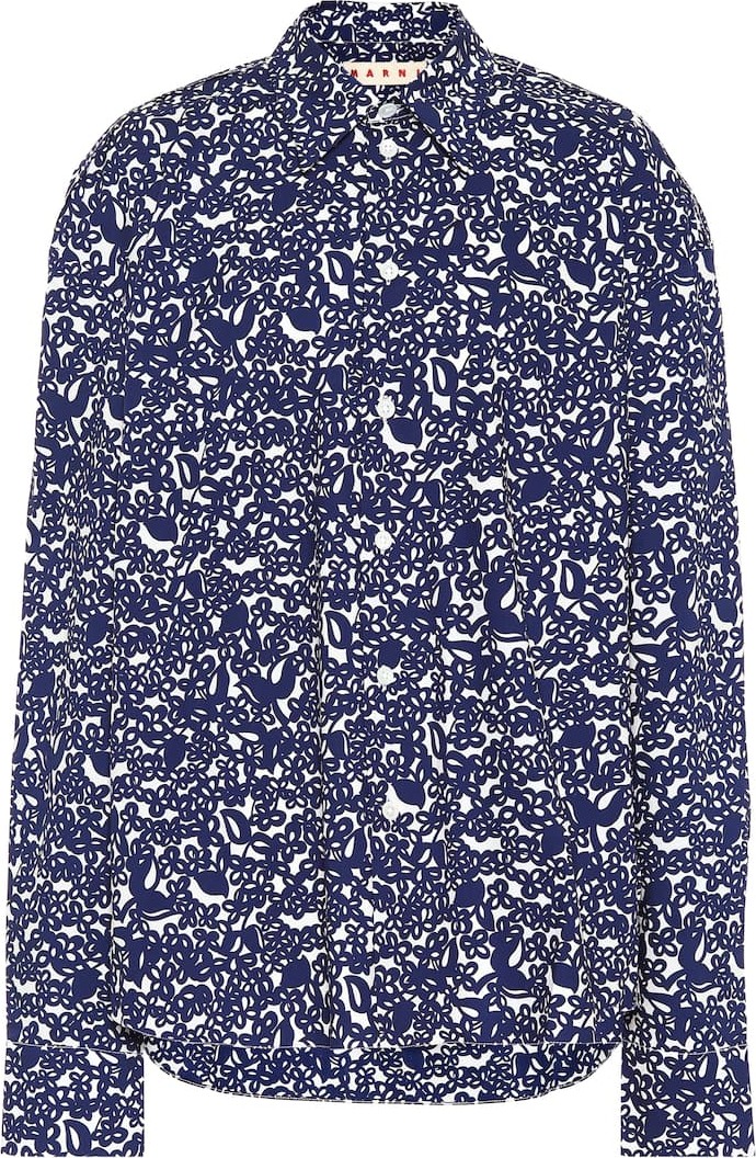 Marni Printed cotton shirt