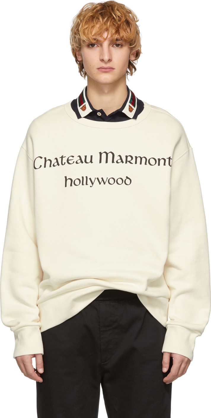 Gucci Off-White 'Chateau Marmont' Sweatshirt