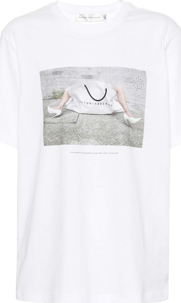Victoria Beckham 10th Anniversary cotton T-shirt