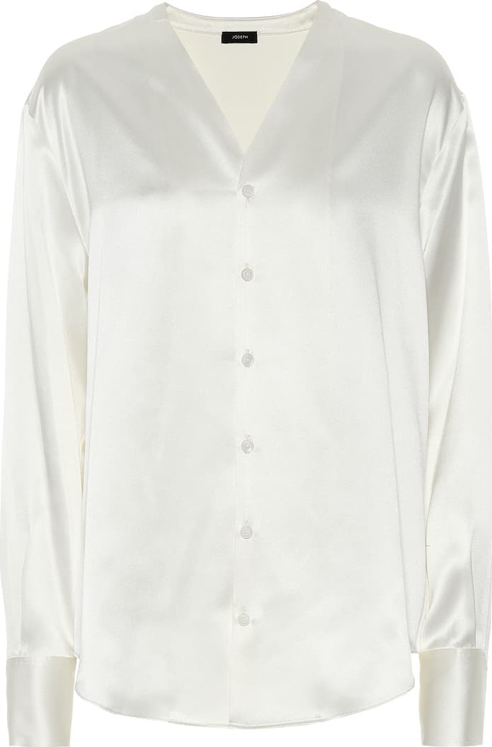 Joseph Silk satin blouse