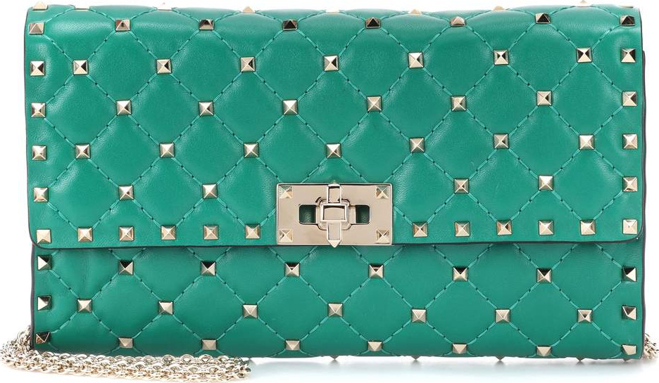 Valentino Valentino Garavani Rockstud Spike leather shoulder bag