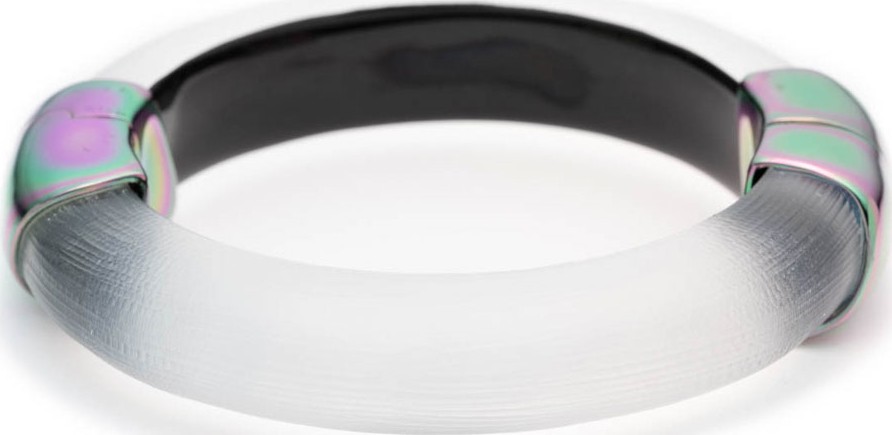 Alexis Bittar Liquid Capped Hinge Bracelet