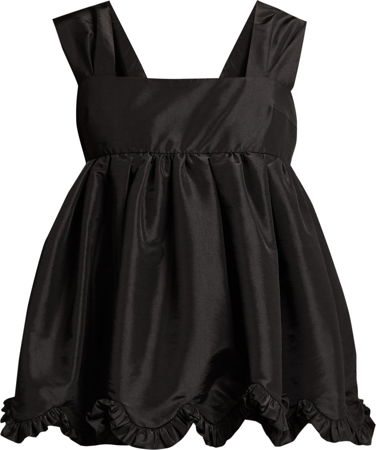 Cecilie Bahnsen Pauline peplum-bandeau top