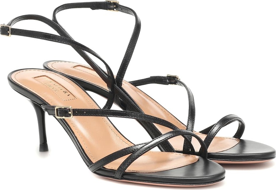 Aquazzura Carolyne 60 leather sandals