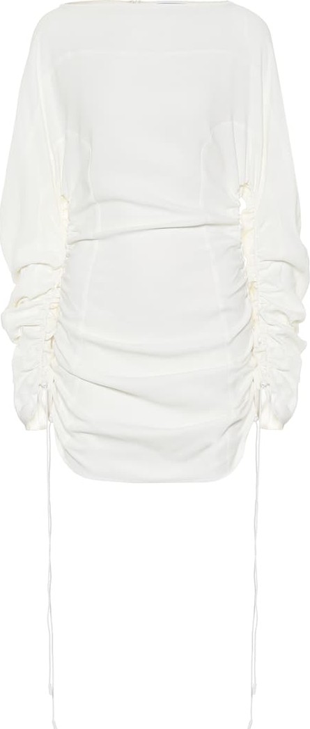 Mugler Ruched minidress