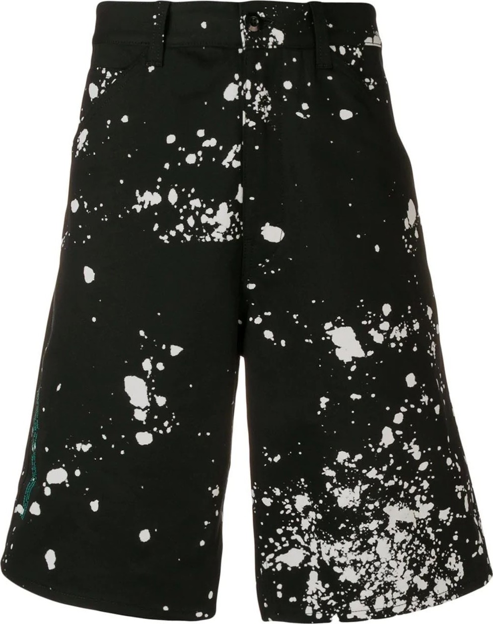 Oamc Splatter Bermuda shorts