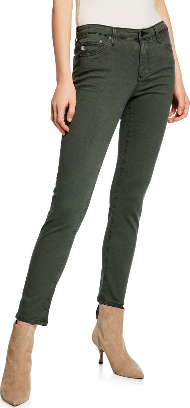 AG Jeans Prima Mid-Rise Ankle Cigarette Jeans