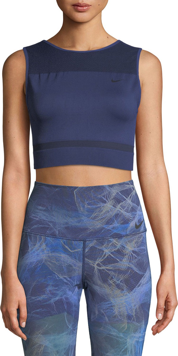 Nike Mesh U-Back Performance Crop Top