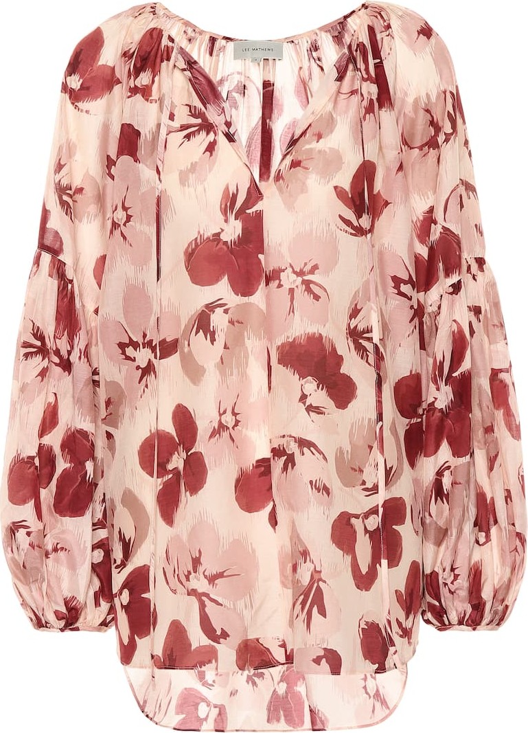 Lee Mathews Exclusive to Mytheresa – Lucinda floral blouse