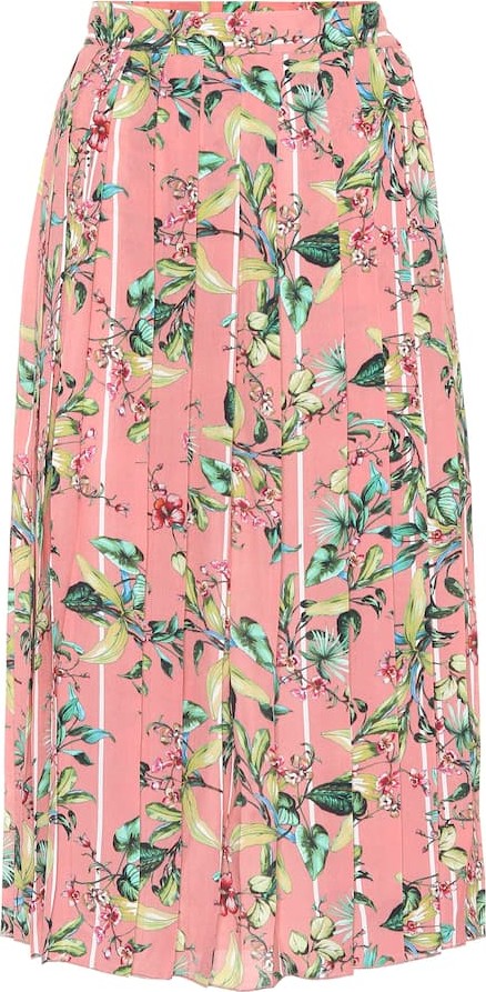 Vetements Printed midi skirt