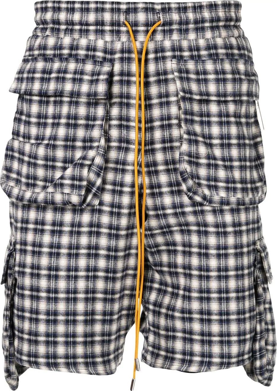 RHUDE plaid shorts