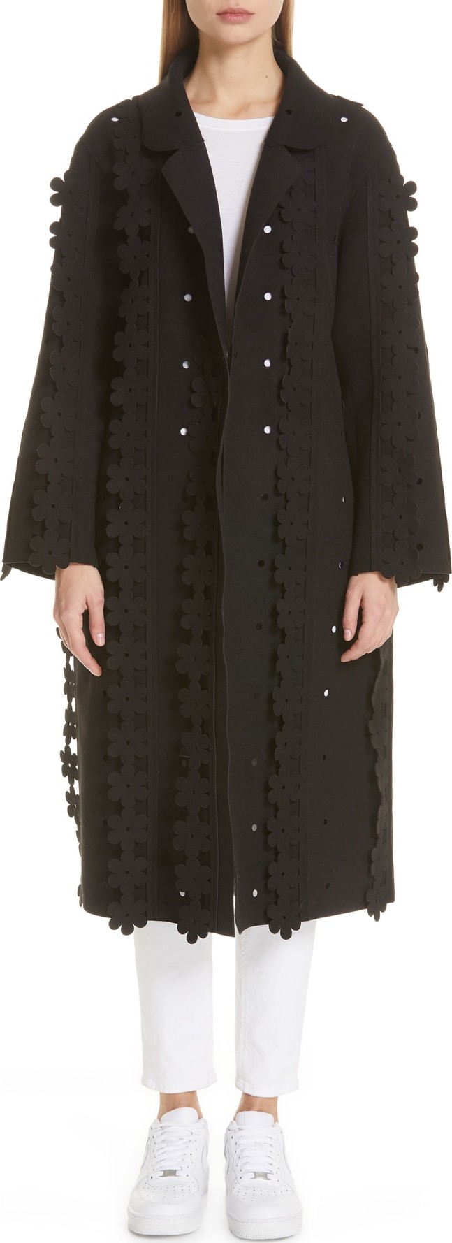 Paskal Laser Cut Flower Coat