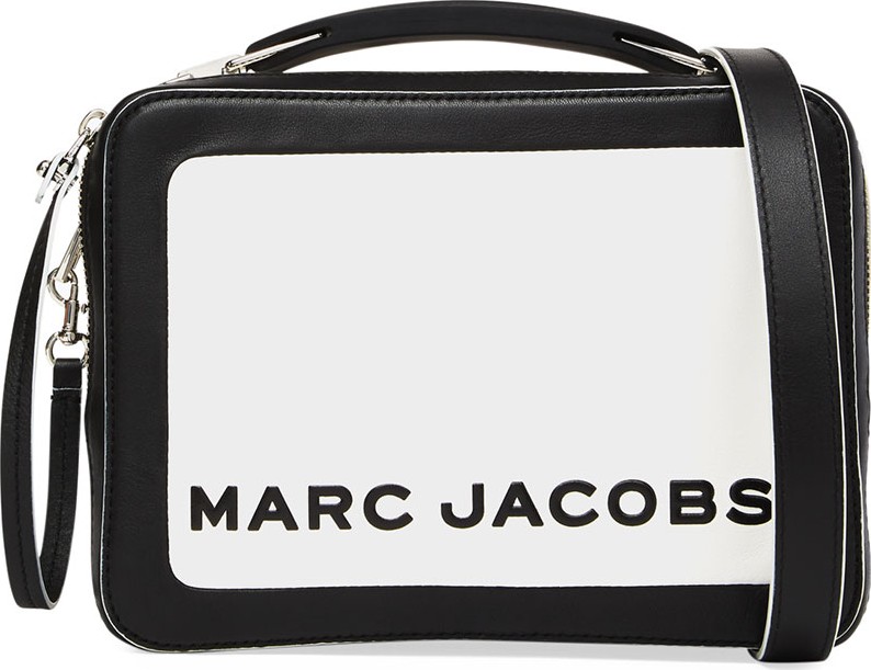 MARC JACOBS The Box 23 Two-Tone Crossbody Bag
