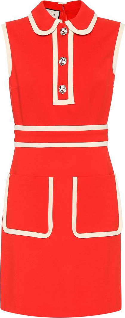 Gucci Embellished jersey dress