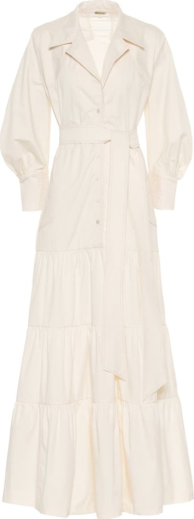 Johanna Ortiz Ring Of Fire stretch-cotton maxi dress