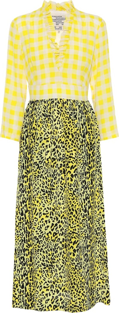 Baum und Pferdgarten Exclusive to Mytheresa – Allydia silk-blend crêpe dress