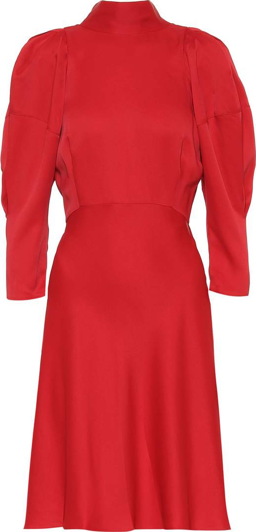 Khaite The Marina satin dress