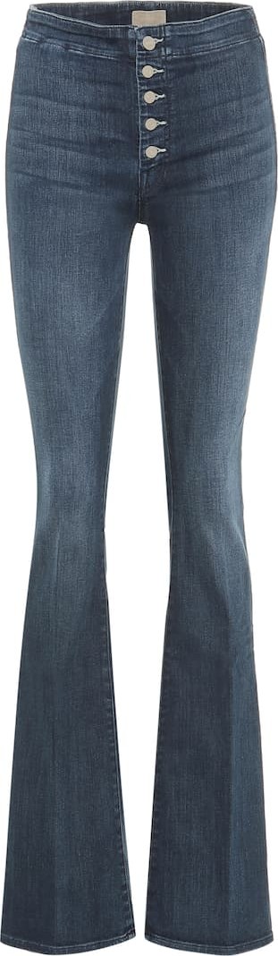MOTHER The Hollywood Pixie Cruiser flared jeans