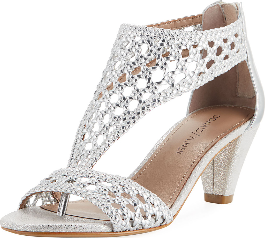 Donald J Pliner Verna Woven Low Sandal