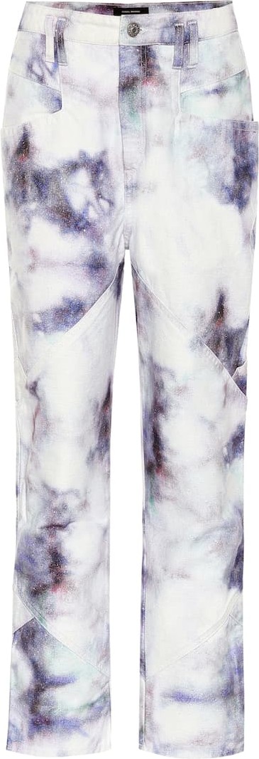 Isabel Marant Eloisa high-rise straight jeans