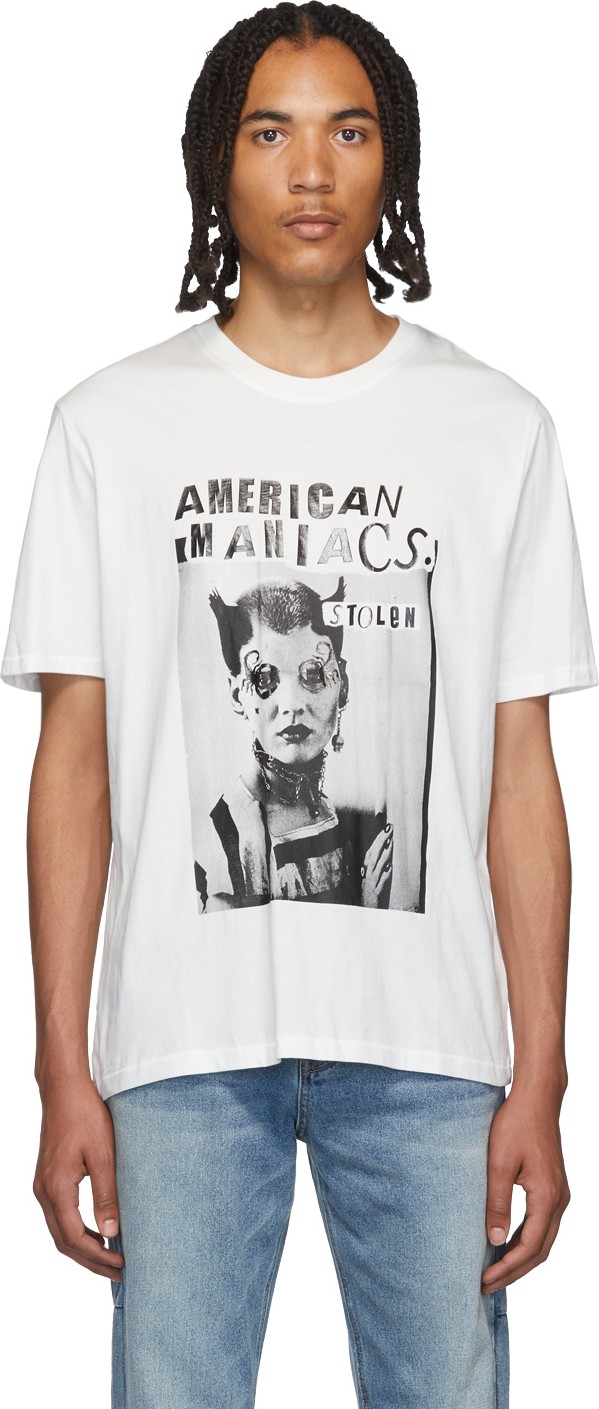 Stolen Girlfriends Club White Scorpion Punk Classic T-Shirt