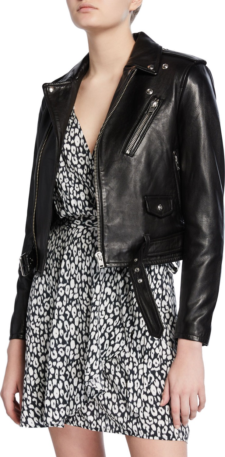 IRO Viktor Leather Moto Jacket